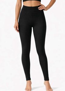 Women’s Black Winter Leggings | Warm & Stretchable