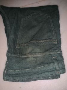 Green Denim Jeans