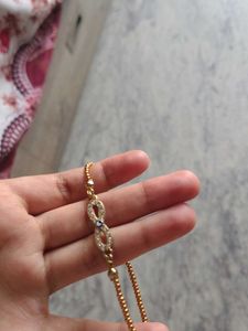 Gold Infinity Charm Bracelet