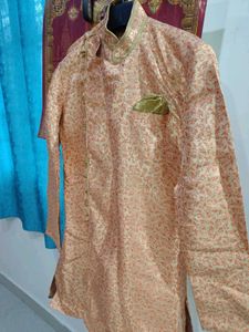 Brocade Stylish Pattern Men&#39;s Kurtha