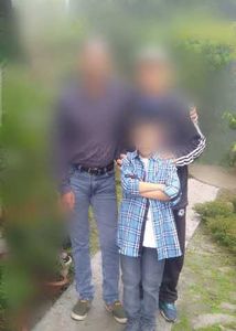 Blue Plaid Button-Down Shirt