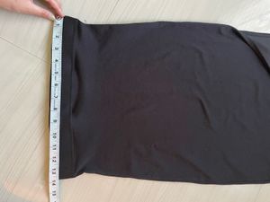 Black Long Pencil Skirt