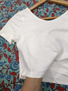 White n brown tops