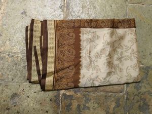 Brown Silk Saree