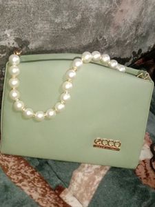Fluorescent Green Colour Clutch