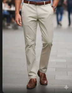 White Pants M Size