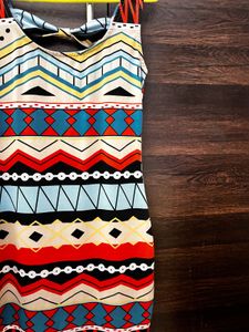 Print Mini Bodycon Dress