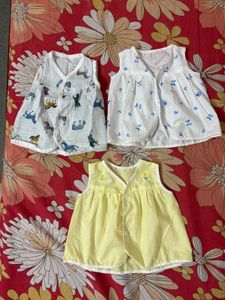 Cute Baby Vests - Set of 3