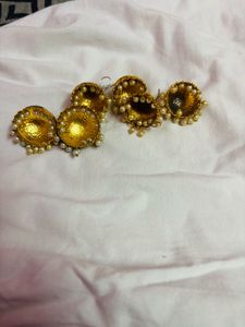 meenakari jhumka