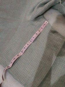 Olive Green High-Waisted Trousers