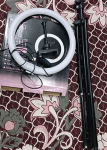 10 Inches Ring Light + Tripod Stand
