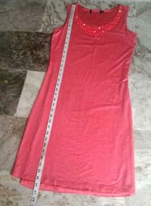 Brand new bodycon one piece dress with Beaded Neck