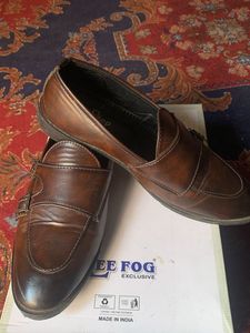 Stylish Brown Leather Loafers