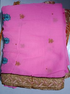 Pink Colour Saree