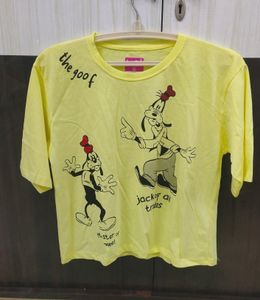 Brand New Funky Crop Baggy Tshirt 👕