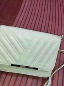 Chic White Crossbody Bag