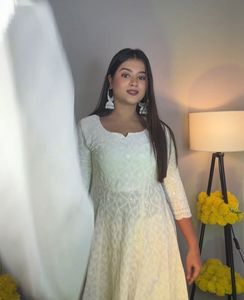 Chikankari Plazoo Set 🤍