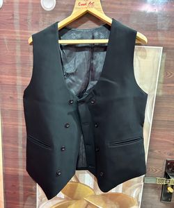 Men’s Black Waistcoat