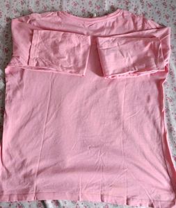 Pink &#34;Autumn Vibes&#34; Long Sleeve Tee