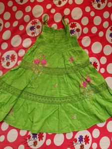 Kids Frock - Embroidered