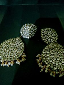 Statement Kundan Earrings