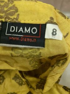 Yellow Traditional Lehenga - 6M Old Girl
