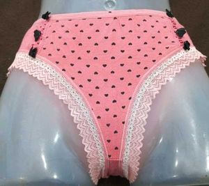 Cute Pink Heart Print Panties 💚