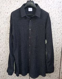 Ethos Designer Self Textured Shirt