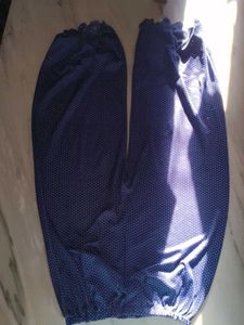 Navy Blue Polka Dot Leggings