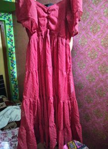 Red Maxi Dress - Flowy &amp; Chic