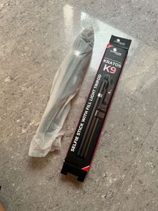 Kratos K9 Selfie Stick with Fill Light Tripod