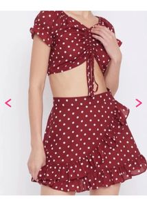 Polka Dot Co Ord Set