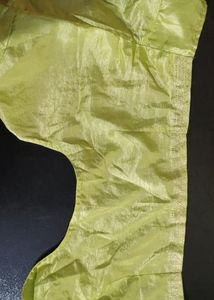 Parrot Green Saree