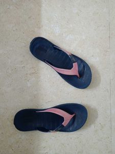 Daily Wear Slippers Blue And Pink