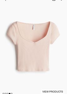 Cute Pink Crop Top