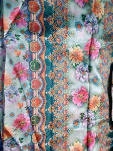 Floral Print Saree