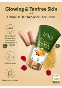 Lotus Botanicals Ubtan De-Tan Face Scrub 🌱