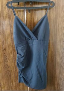 Darzi Grey Bodycon Dress