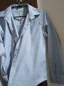 Striped Blue Shirt