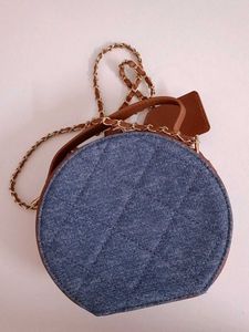 Denim Crossbody Bag