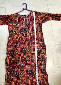 Multicolour Kurti.Size 38.Length 40.
