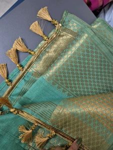 Sea Green Saree
