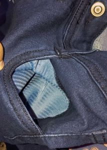 Dark Blue Denim Jeans