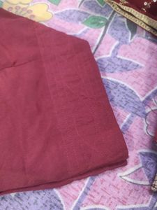 maroon duppata set