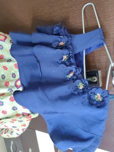 Very Pretty Frock For 4 To 8 Years Girls