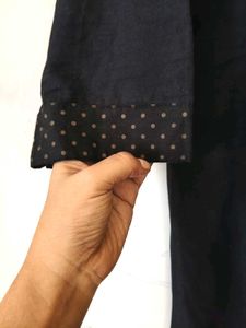Pathani Style Black Kurta With Jacket