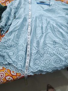 Stylish Blue Tunic Top by Westside