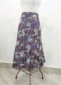Floral Midi Skirt