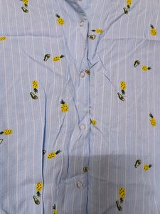 Powder Blue Top