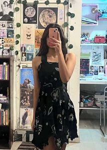 Floral Print Fit & Flare Mini Dress